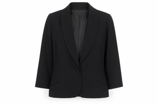 Atrium Collection Women's Black Blazer, Size 12