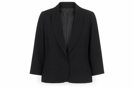 Atrium Collection Women's Black Blazer, Size 12