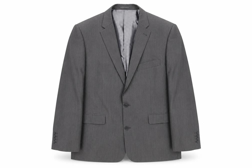 MANSIZE Grey 54 Blazer for Men - Regular Fit