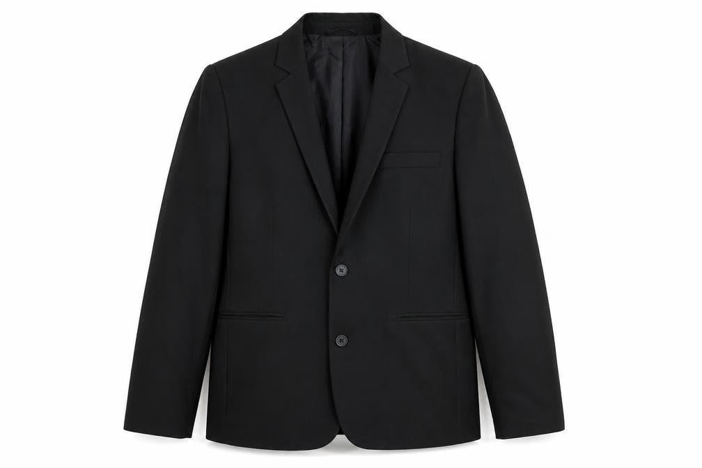 Winterbottom's Men's Black Blazer 40 Single-Breasted
