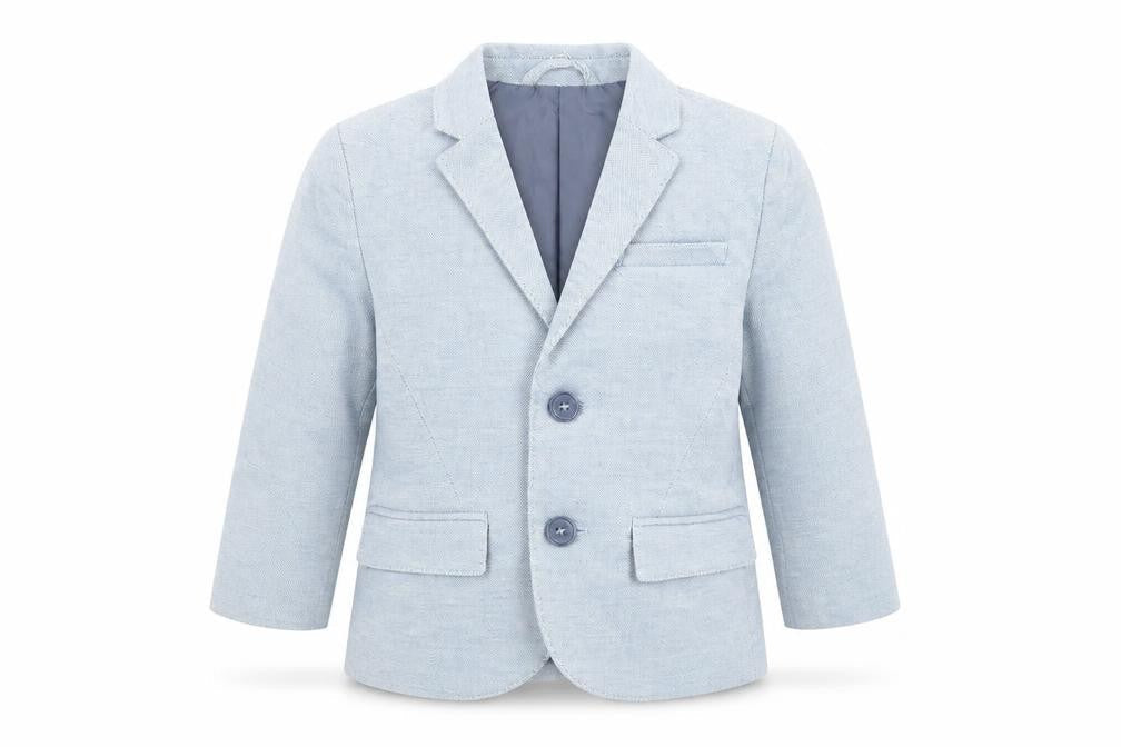 H&M Boys Blue Long Sleeve Blazer Jacket - 24 Months