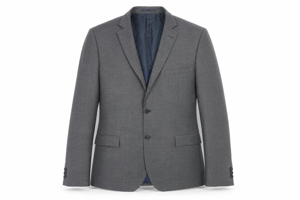 Marks & Spencer Men's Grey Blazer, 42R, Business Formal