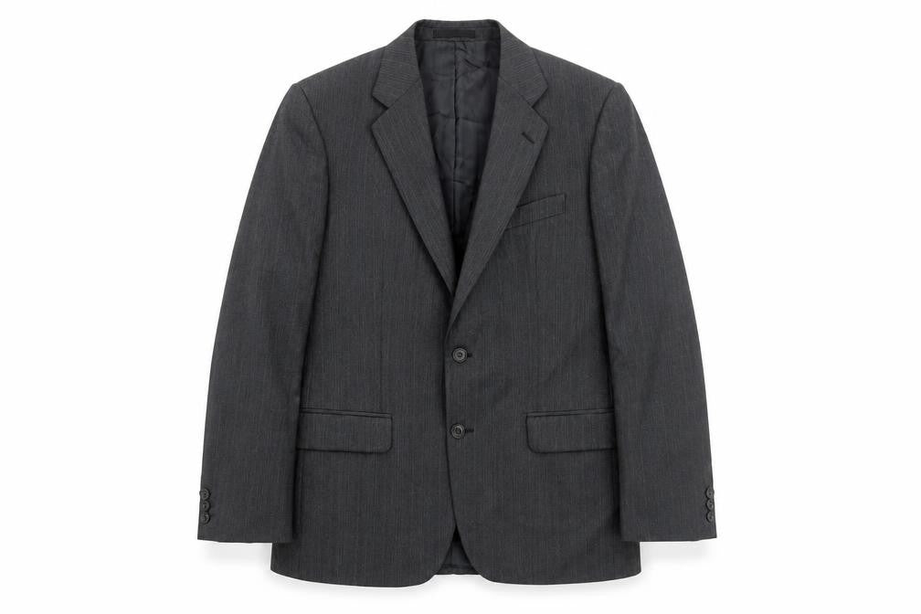 St Michael Men's Grey Blazer, 38, Regular Fit