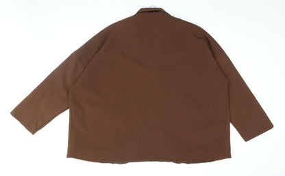 PRETTYLITTLETHING Women's Brown Blazer, Size 6
