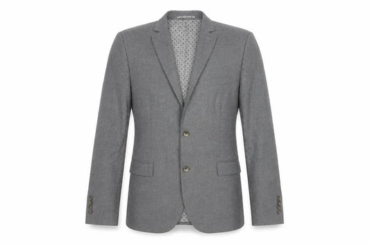 Next Grey Slim Fit Men's Blazer, Size 40R, Business Wear