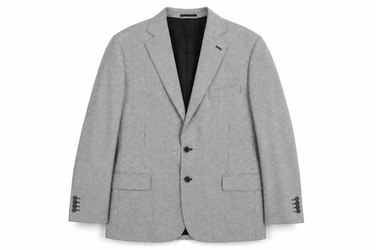 Gurteen Men's Grey Check Blazer Size 44R