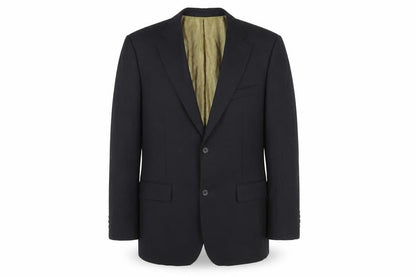 Greenwoods Men's Black Blazer 42R Notch Lapel Formal