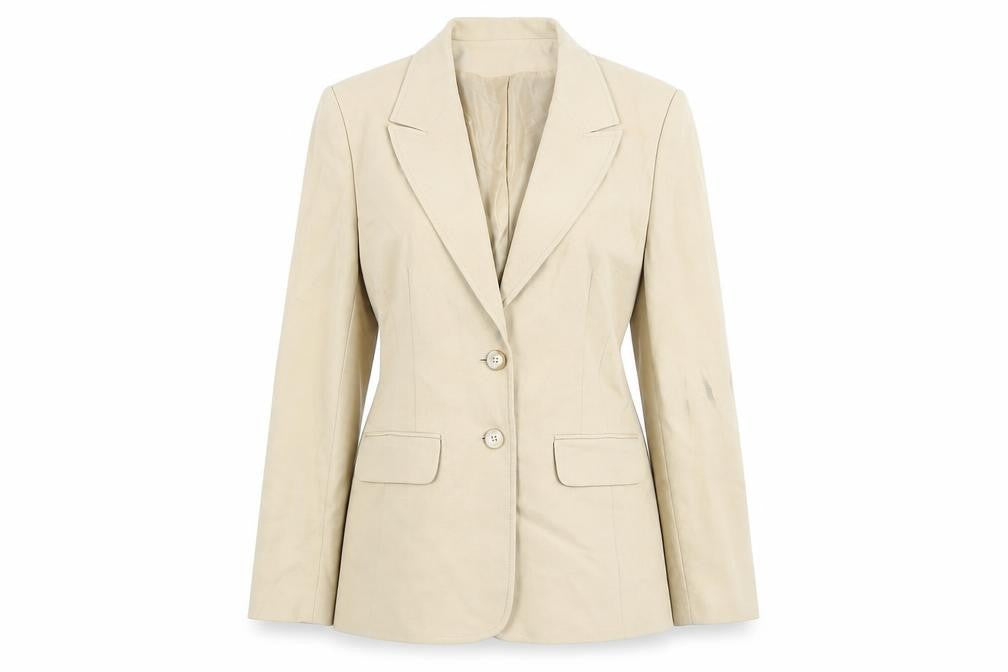 Richards Women's Beige Blazer UK 12 Regular Classic