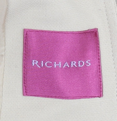 Richards Women's Beige Blazer UK 12 Regular Classic