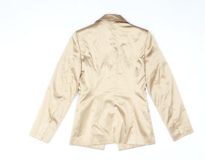 NL Collection Women's Beige Blazer Suit Jacket UK 8