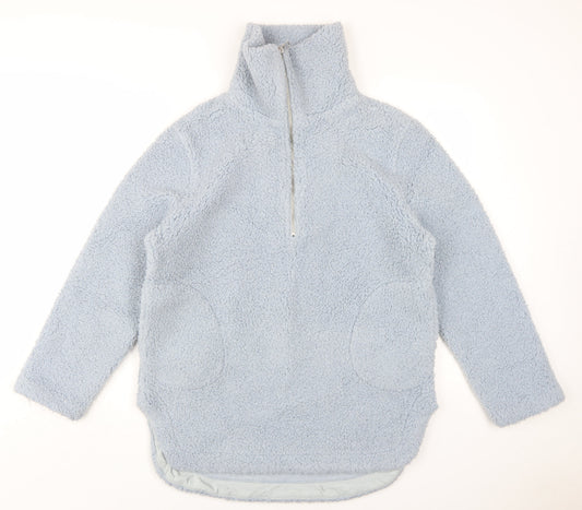 Ana Jakobs Women's Blue Fleece Pullover XS