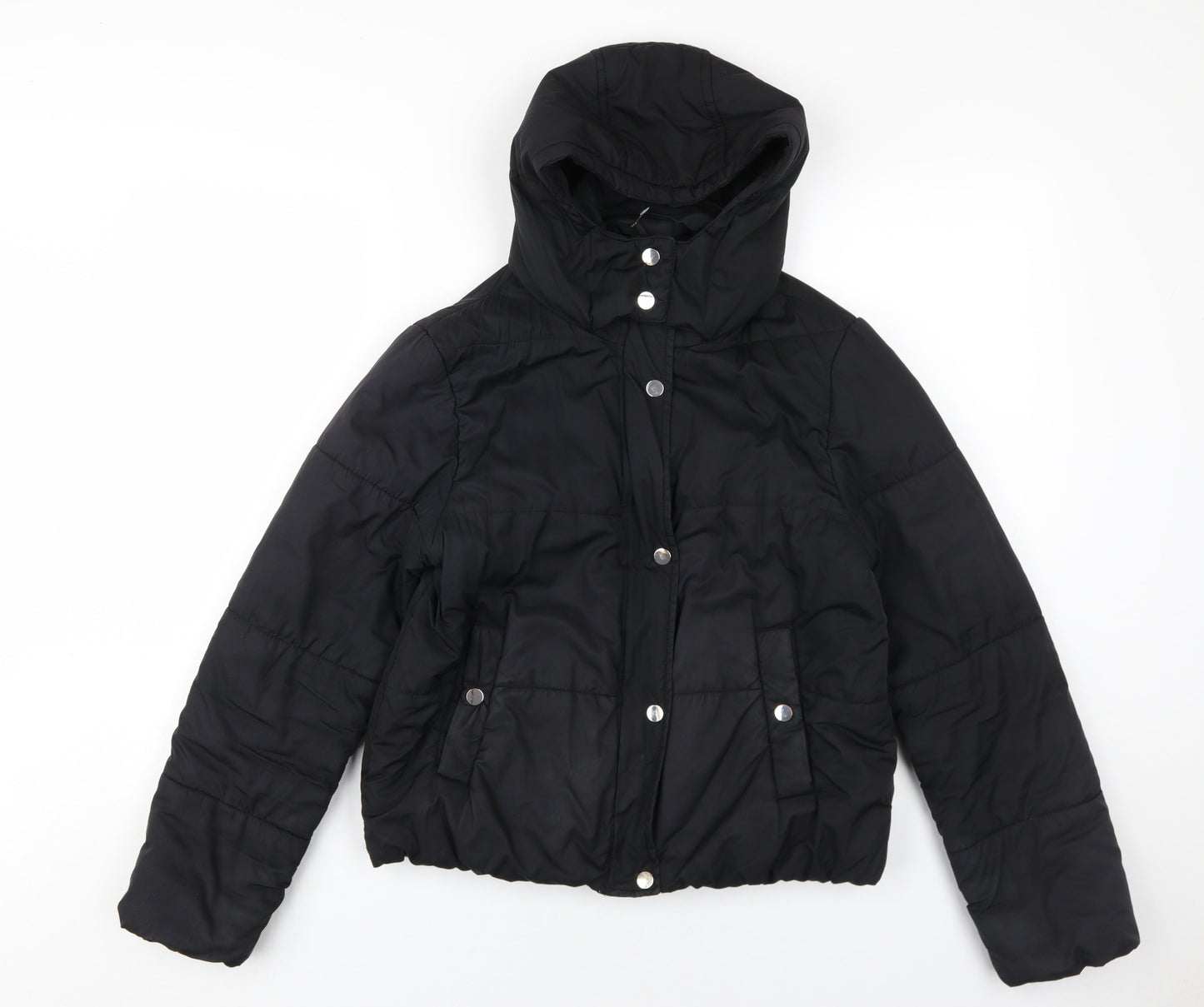 Marks and Spencer Women's Black Puffer Jacket Size 8