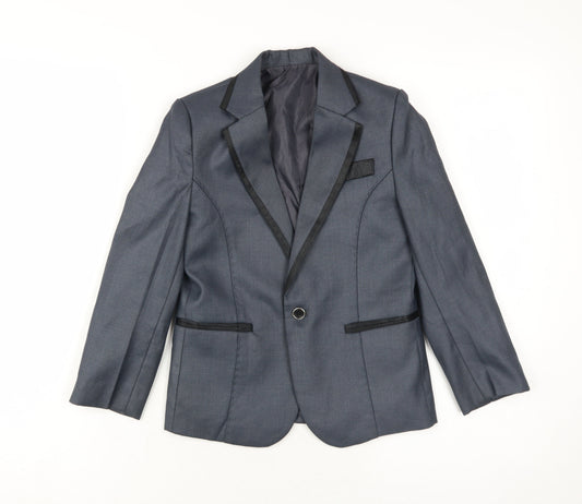 New World Boys Grey Blazer Suit Jacket, Regular Fit, Autumn/Winter