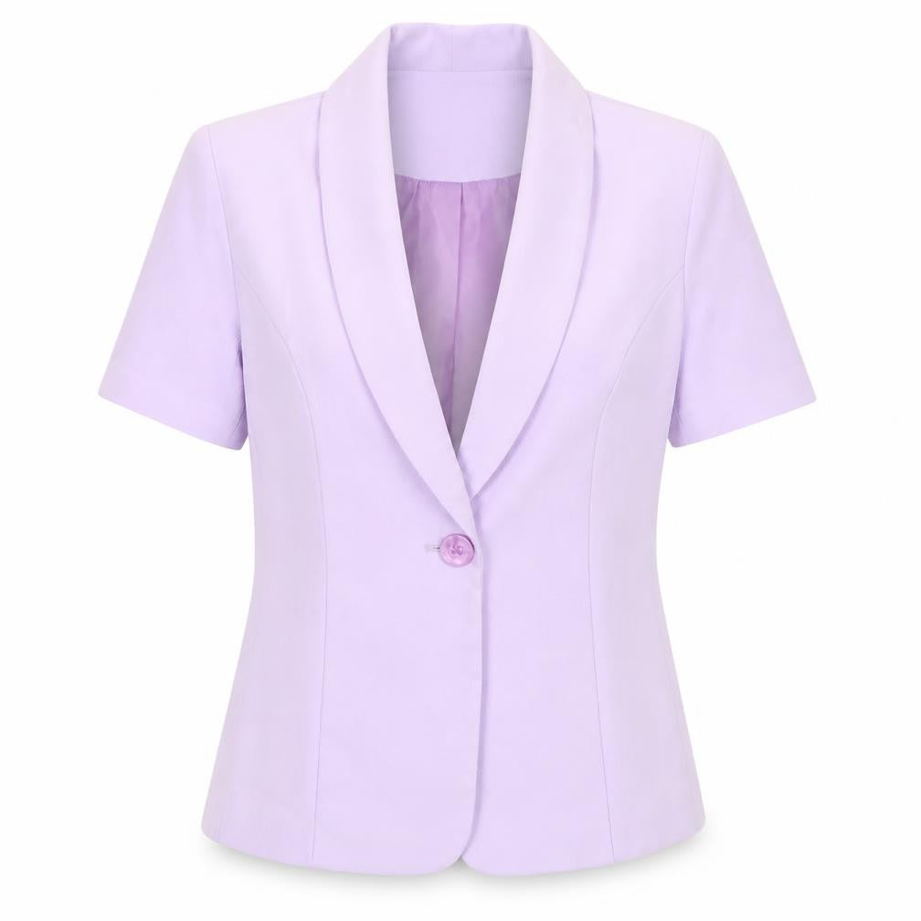 BM Collection Women's Purple Blazer Size 14 Regular