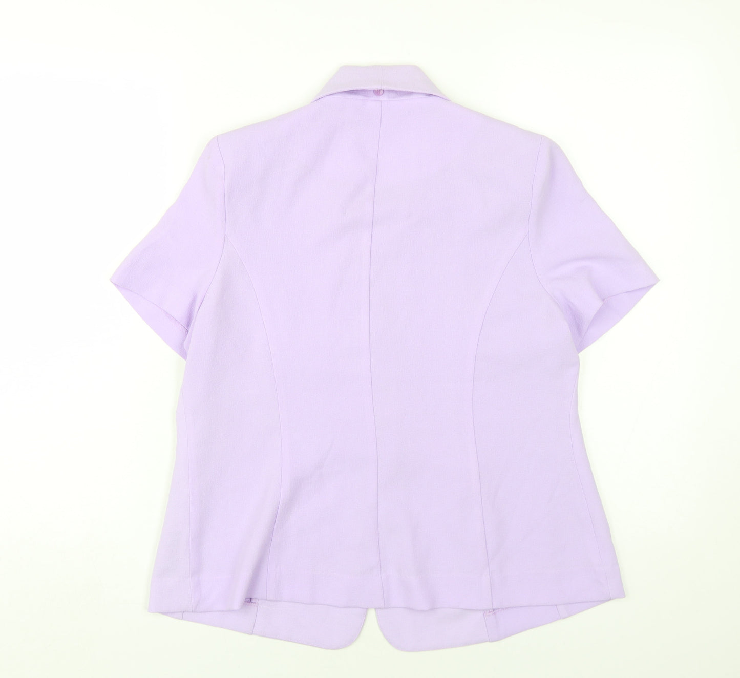 BM Collection Women's Purple Blazer Size 14 Regular