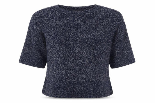 Gap Women's Blue Chunky-Knit Pullover Jumper M