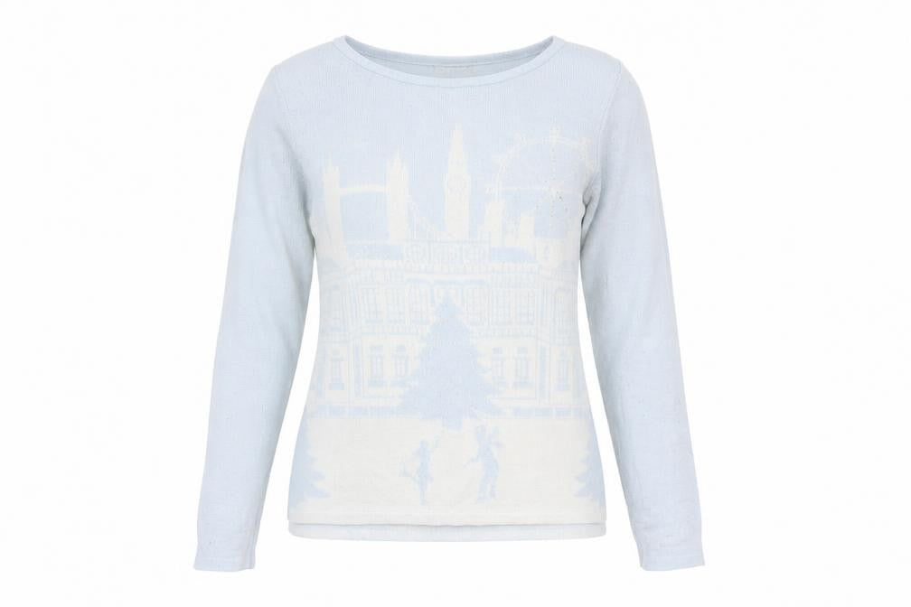 Monsoon Women's Blue Winter Pullover Jumper Size 8