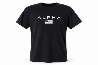 Russell Boys Black XL Logo T-Shirt