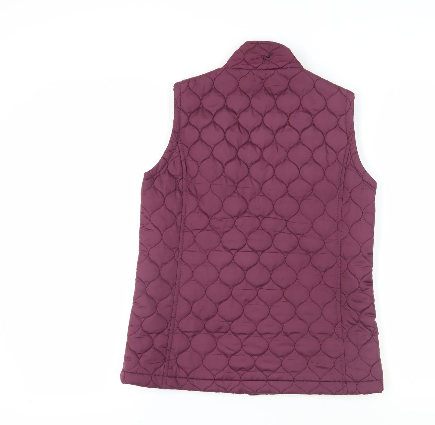 Tulchan Women's Purple Quilted Waistcoat, S