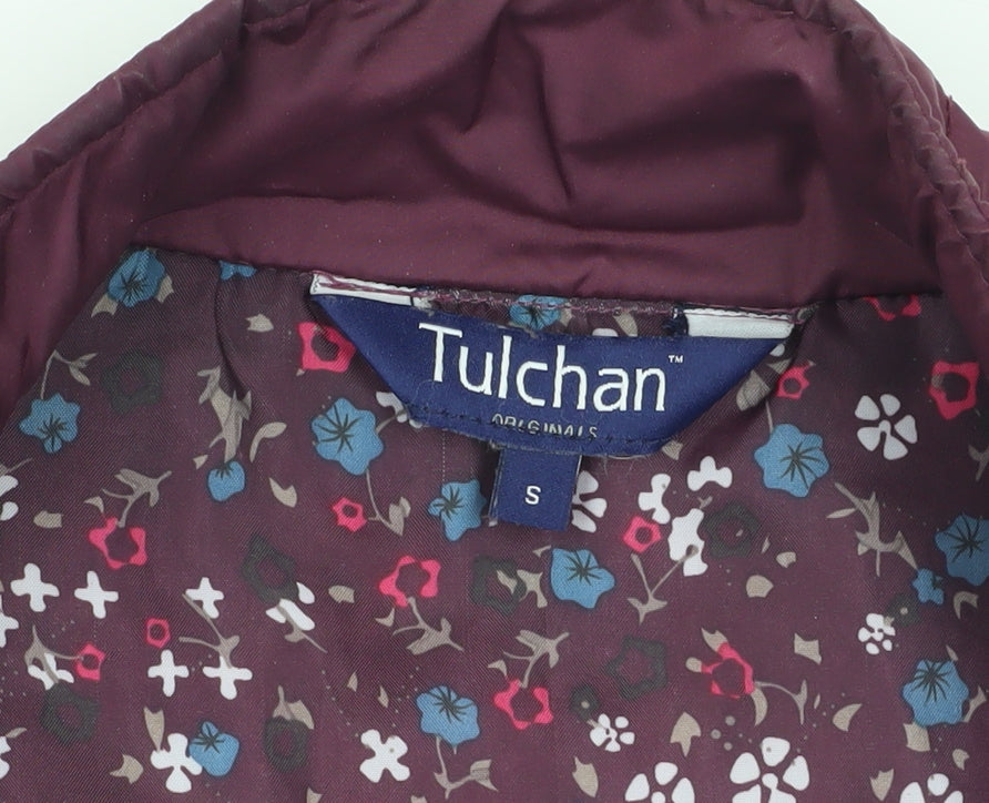 Tulchan Women's Purple Quilted Waistcoat, S