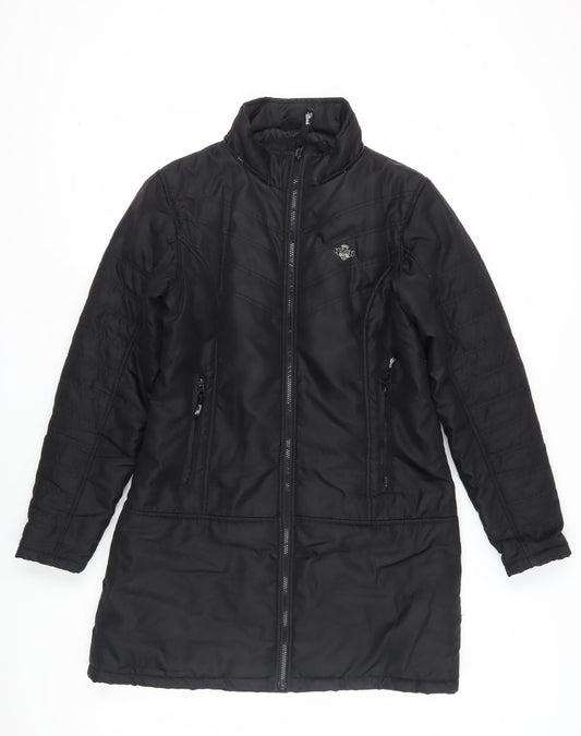 Hooch Women's Black Puffer Jacket Size 14