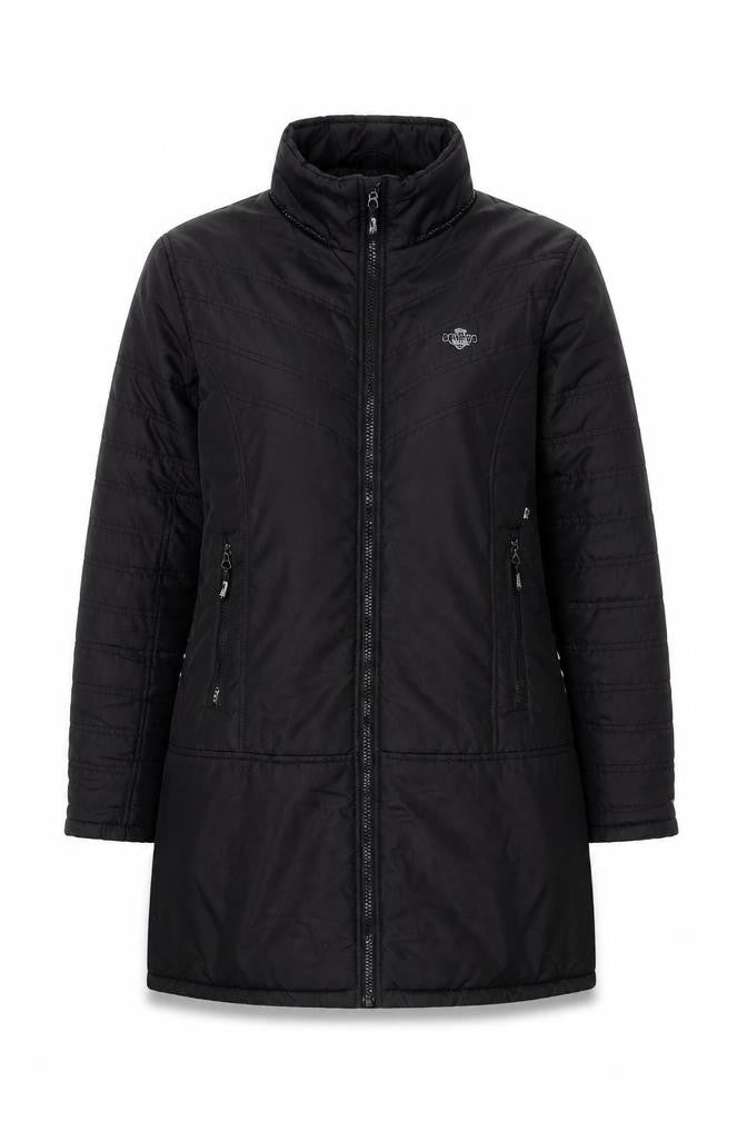 Hooch Women's Black Puffer Jacket Size 14