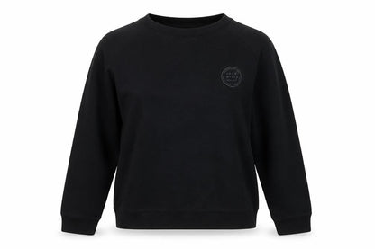 Jack Wills Women's Black Pullover Sweatshirt UK 8
