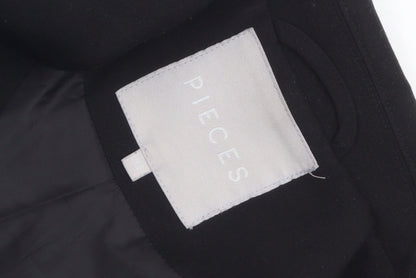 Pieces Women's Black Blazer XS, Single Breasted