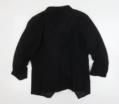 VILA Women’s Black Jacket L Size Classic Style