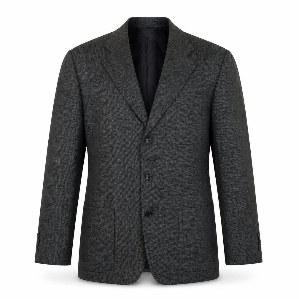 Marks & Spencer Men's Grey Blazer 40R Herringbone