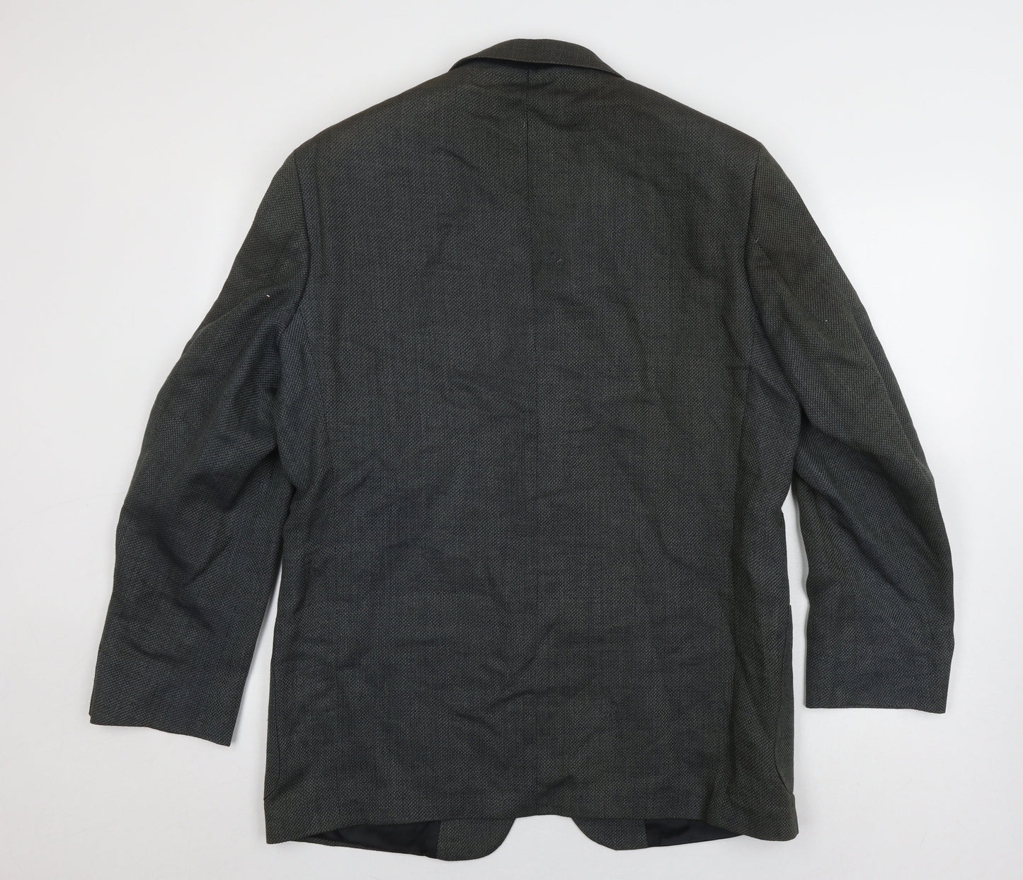 Marks & Spencer Men's Grey Blazer 40R Herringbone