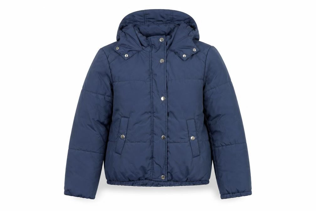 Marks & Spencer Women's Blue Puffer Jacket Size 6
