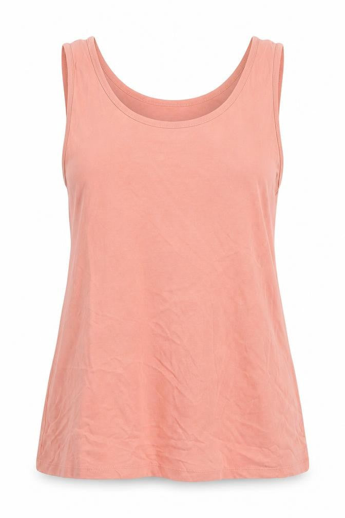 Lands' End Women's Pink Sleeveless Tank M Summer Top