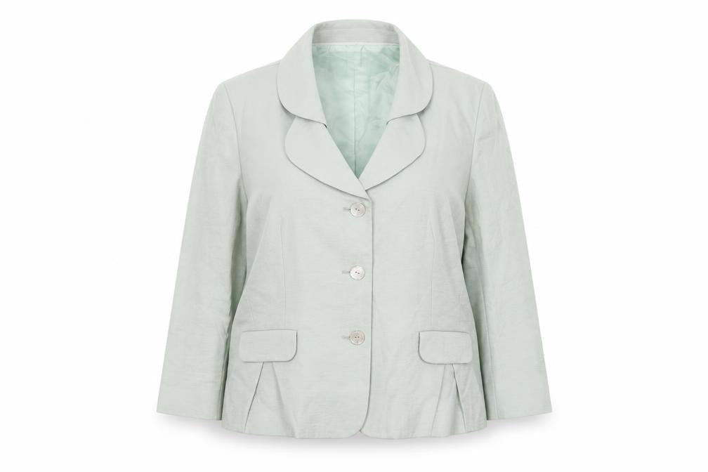 Country Casuals Women's Green Blazer, Size 14 - Autumn/Winter