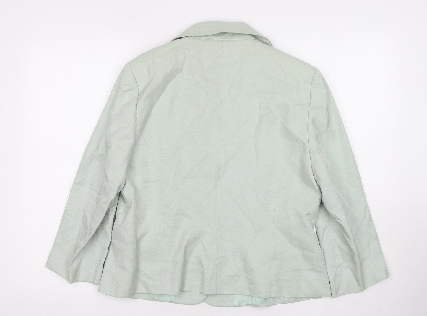 CC Women's Green Blazer, Size 14 - Autumn/Winter