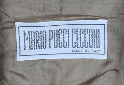 Mario Pucci Beige Wool Women's Blazer Size 16