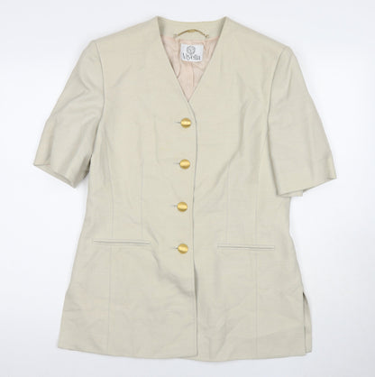 Viyella Women's Beige Classic Blazer Size 12