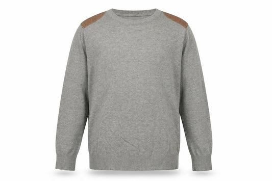 Brave Soul Men's Grey XL Pullover Jumper