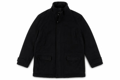 Jeff Banks Men's Black Wool Blend Coat XL
