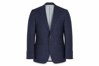 Benjamin Barker Men's Blue Slim Fit Blazer 44