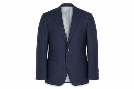 Benjamin Barker Men's Blue Slim Fit Blazer 44