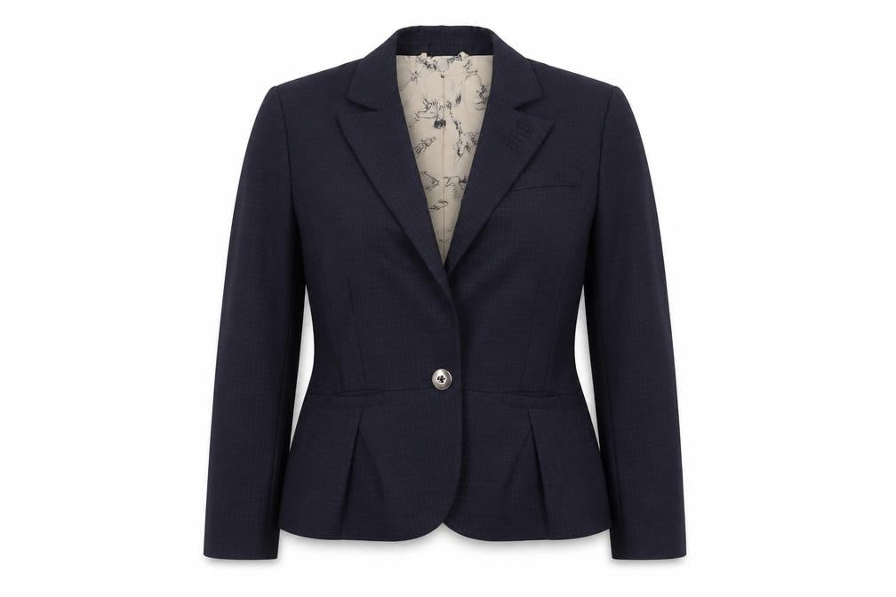 NW3 Women's Black Wool Suit Jacket Size 10