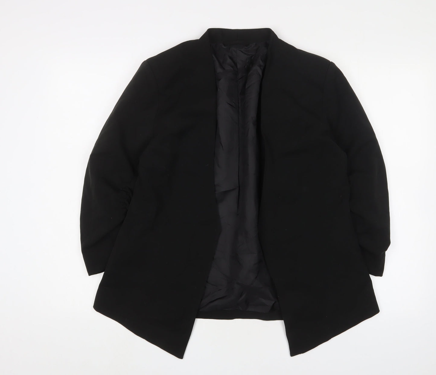 VILA Women's Black Blazer, Size L, Formal, Lined