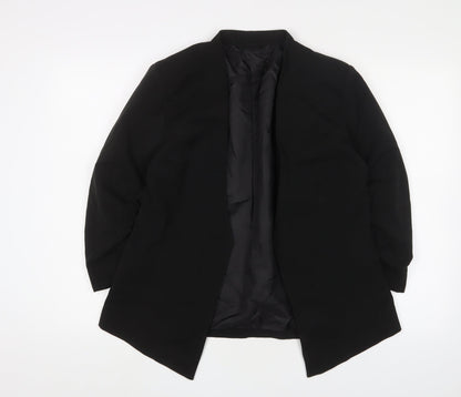 VILA Women's Black Blazer, Size L, Formal, Lined