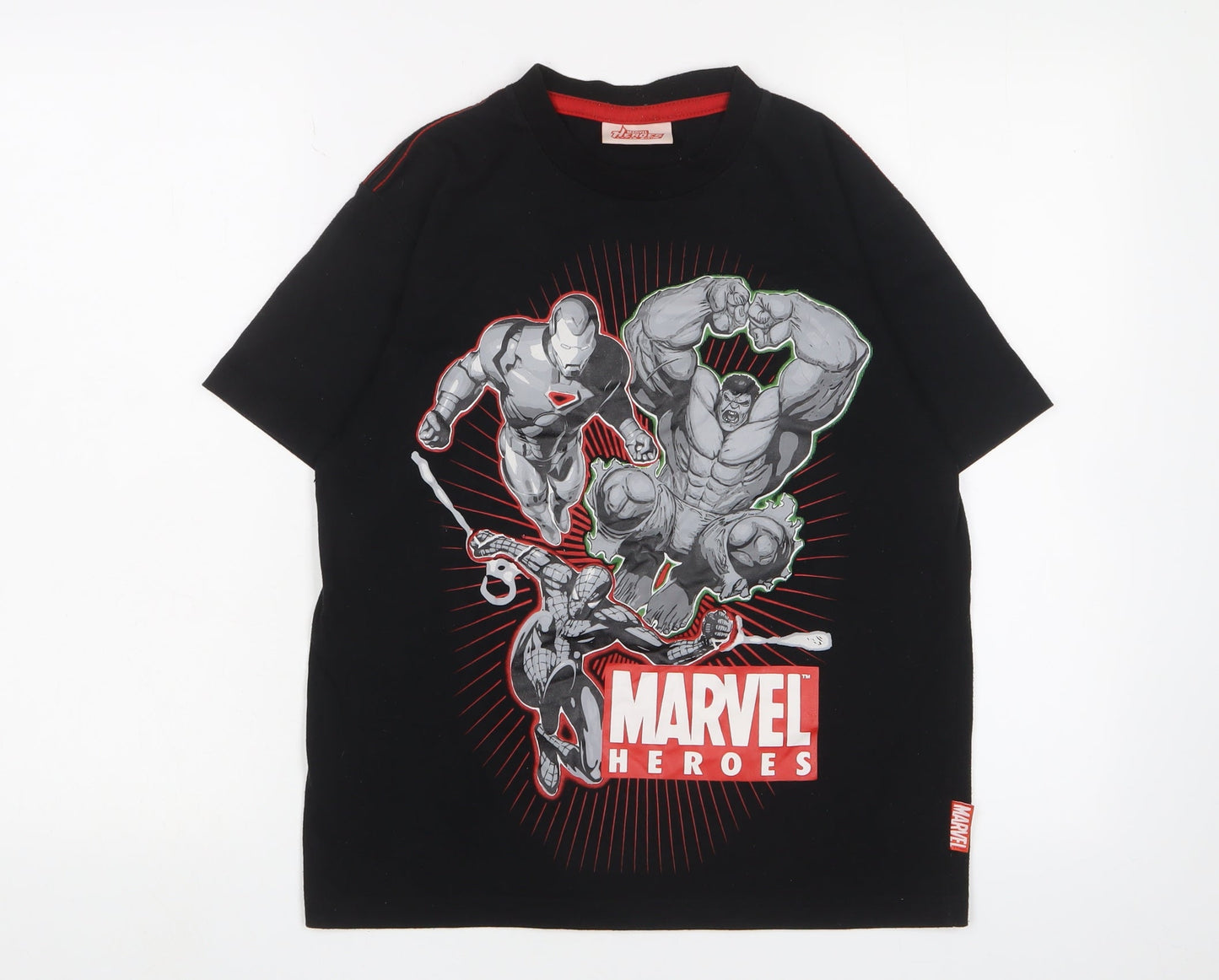Marvel Clothing Bundle - 5 Pack Preloved Boys T-Shirts, Tops & Shirts