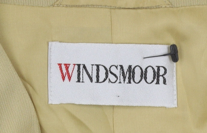 Windsmoor Women Beige Suit Jacket Size 12