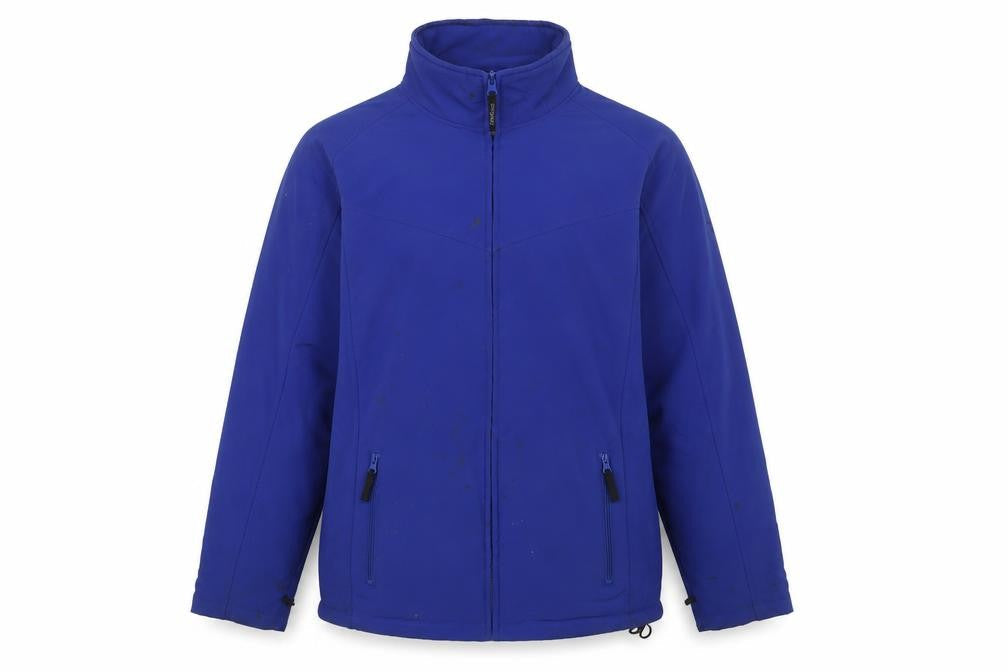 Regatta Men's Blue Soft Shell Jacket Size L Casual