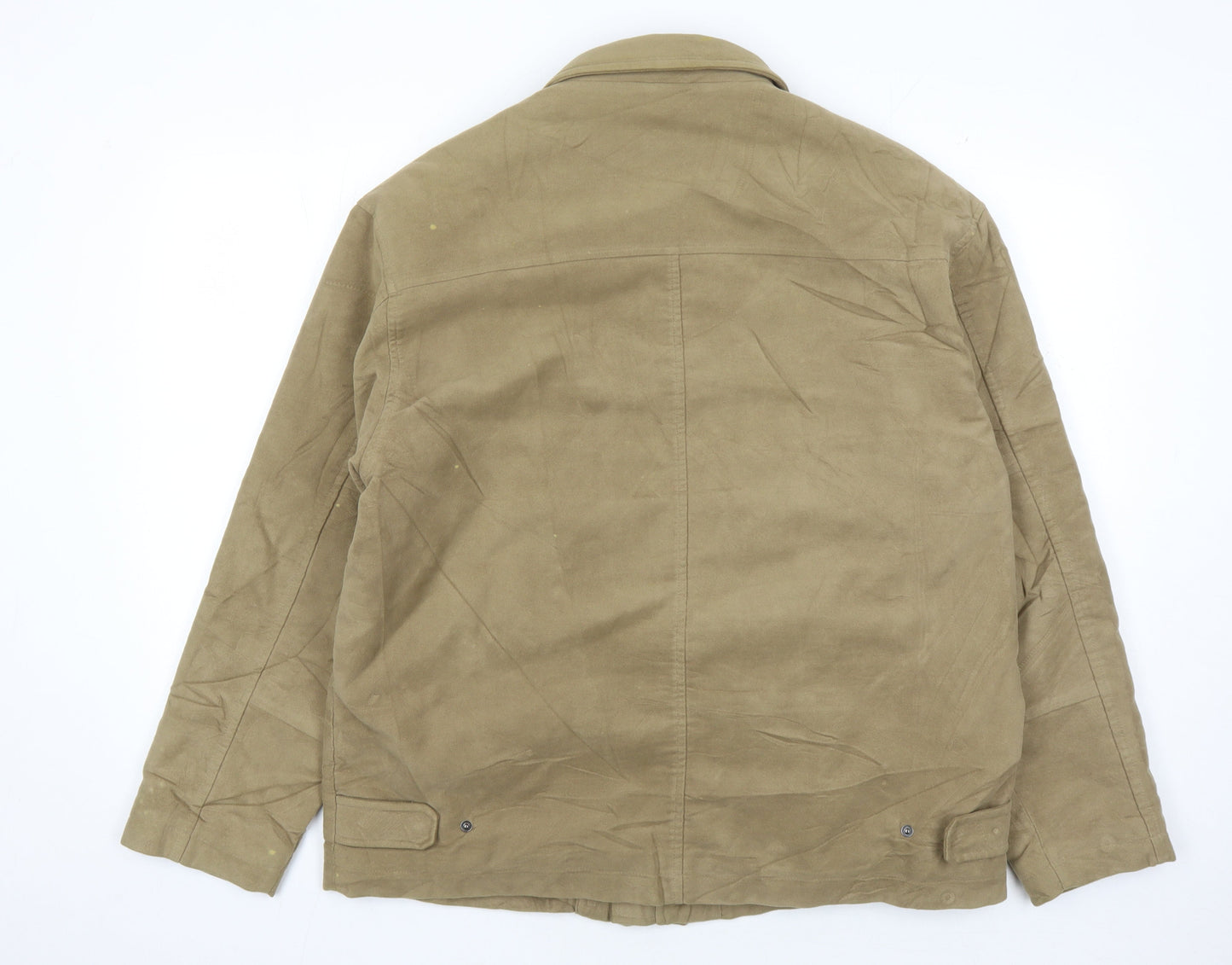 River Island Men's Beige Cotton Jacket - Medium