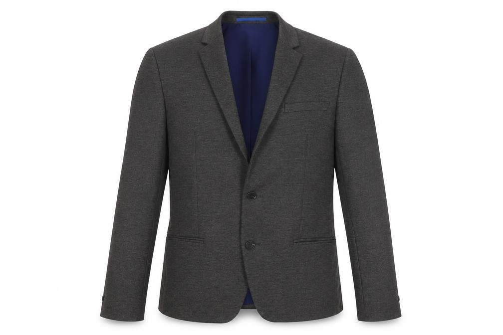 River Island Men's Grey Slim Fit Blazer Size 40R