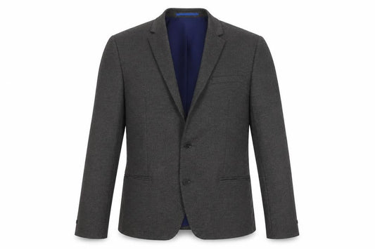 River Island Men's Grey Slim Fit Blazer Size 40R